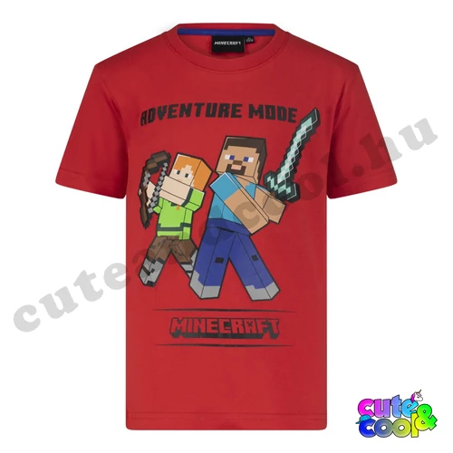 minecraft gyerek póló