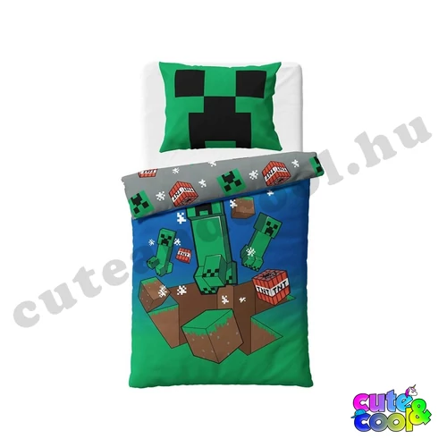 minecraft creeperes ágyneműhuzat