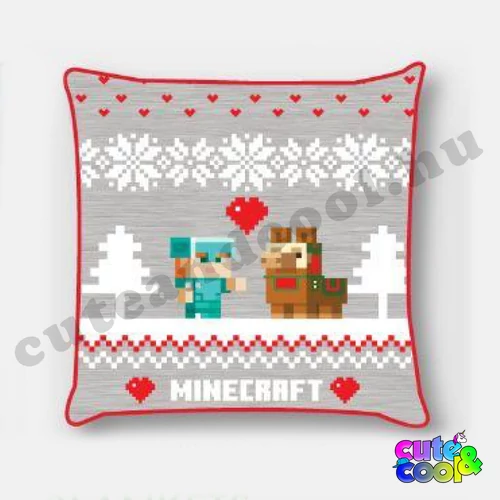 Minecraft ünnepi párnahuzat
