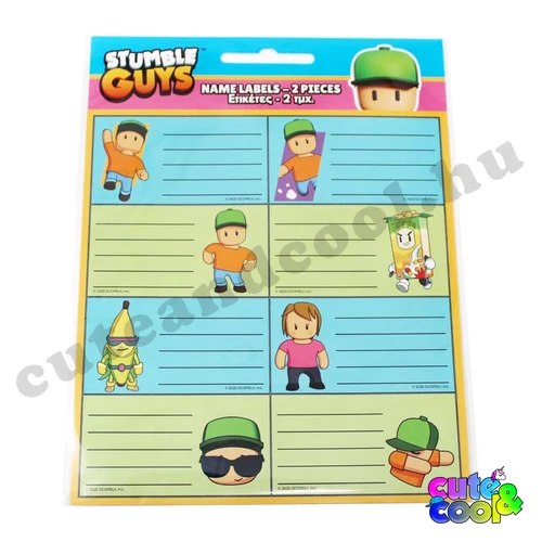stumble guys címke füzetre