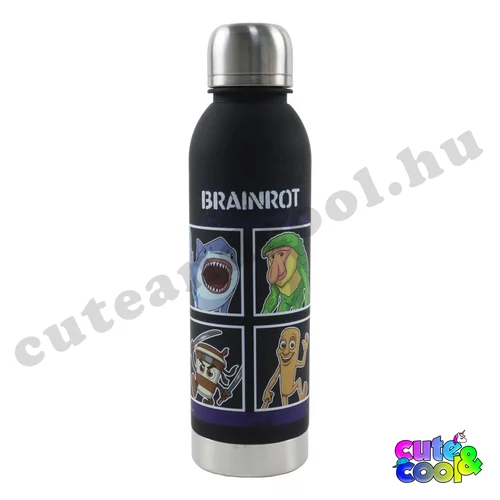 italian brainrot műanyag palack