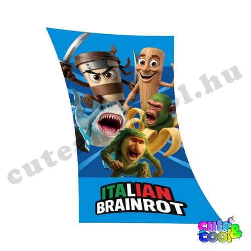 italian brainrot fürdőlepedő