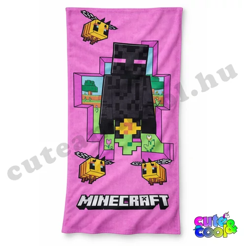 lányos minecraft törölköző