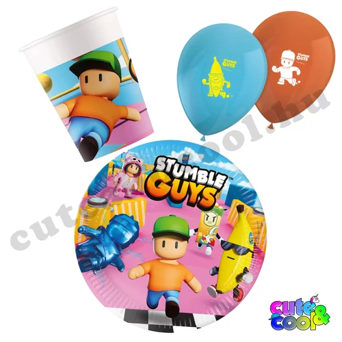 stumble guys szülinapi szett