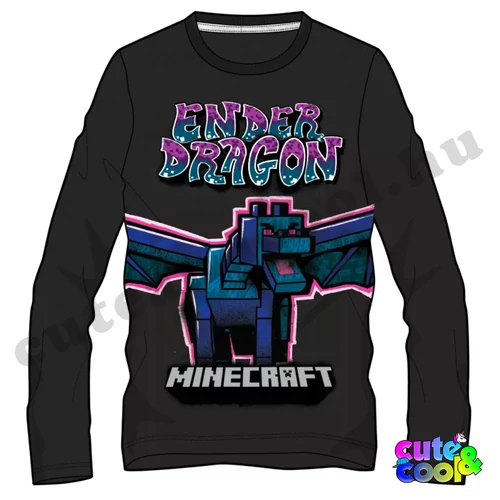 minecraft sárkányos gyerek póló