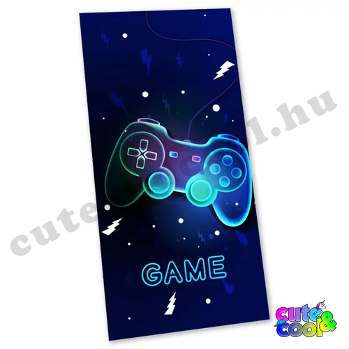 kontrolleres konzol ajándék törölköző