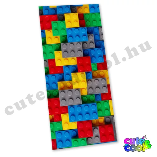 lego mintás törölköző