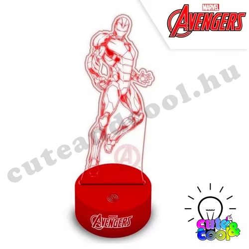 Marvel Iron-Man 2D portrait led lamp