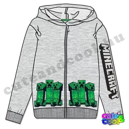 Minecraft Creeper Trio cotton hoodie