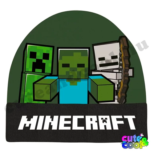 Minecraft őszi sapi nagyoknak