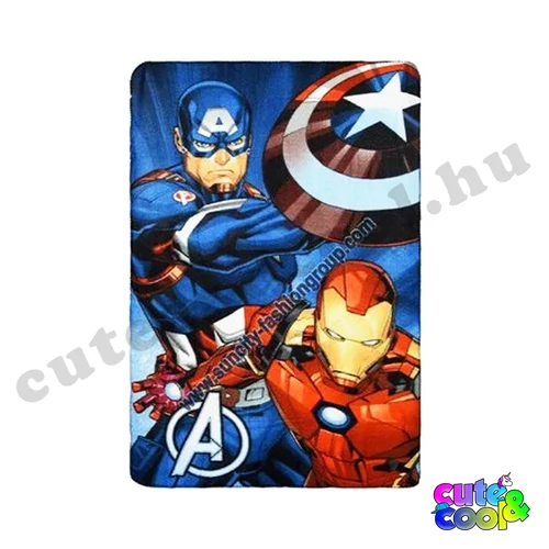 Marvel Iron-Man and Captain America polar blanket