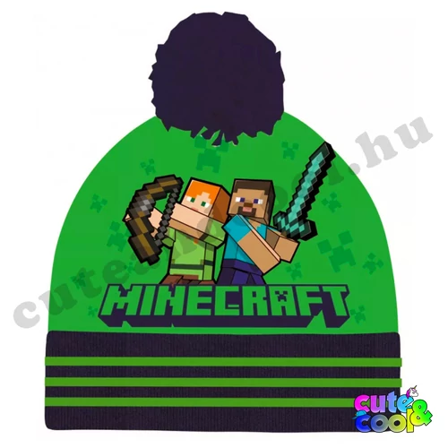 Minecraft téli sapka nagyoknak