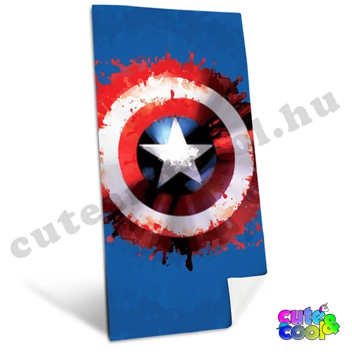 Marveles bosszúállok amerika kapitány törölköző