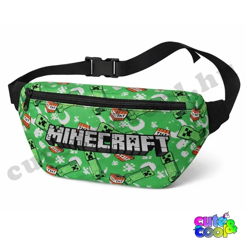 Minecraftos gyerek övtáska ajándékba