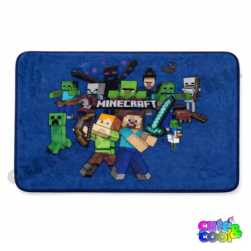 60x40cm minecraft mintás kilépő szőnyeg
