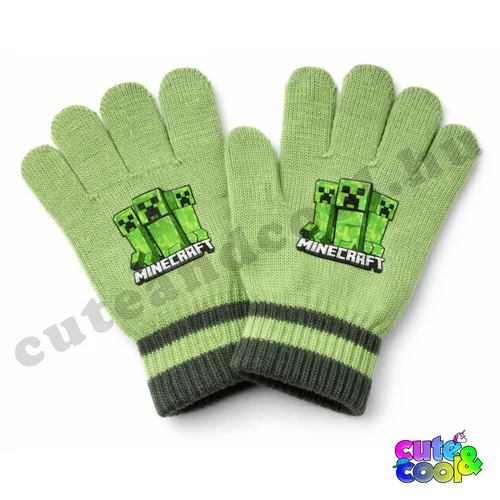 minecraft gyerek kesztyű