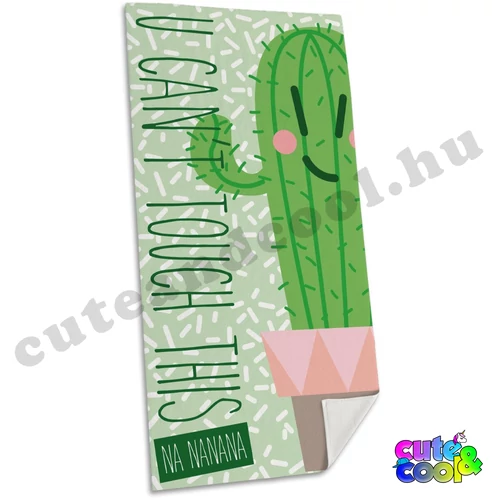 Kaktusz strandtörölköző