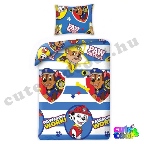 Paw Patrol kids cotton bed linen