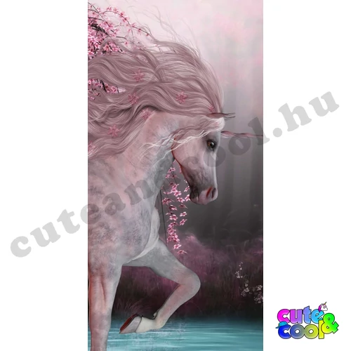 Unikornis strandtörölköző