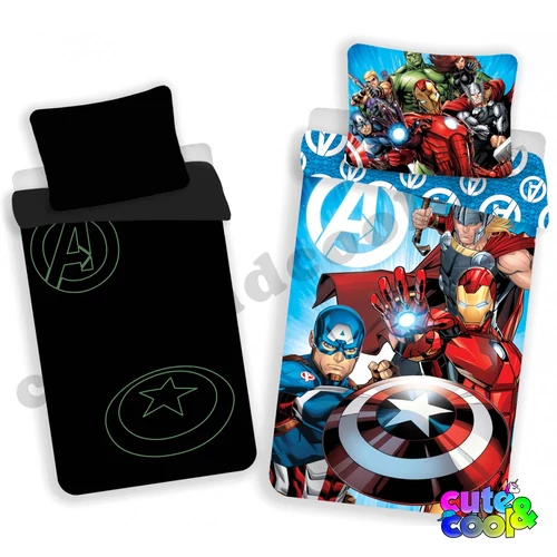 Marvel Avengers luminescent cotton bed linen