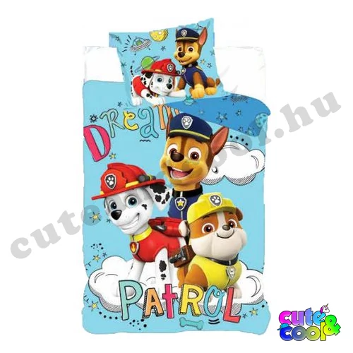 Mancs Őrjárat Gyerek Ágyneműhuzat - Pamut