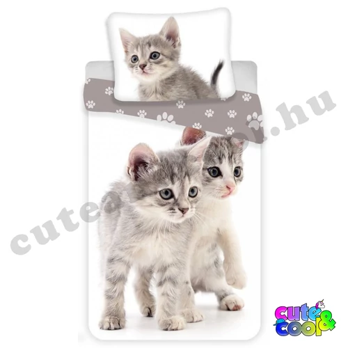 Kitty Cat cotton bed linen