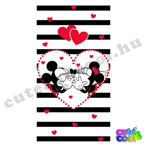 Minnie & Mickey cotton beach towel