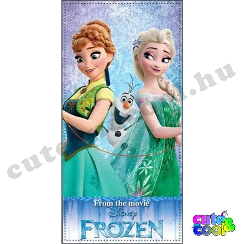 Frozen Jégvarázs strand törölköző - Pamut