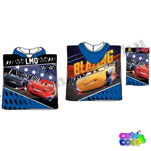 Disney Cars Poncho Towel