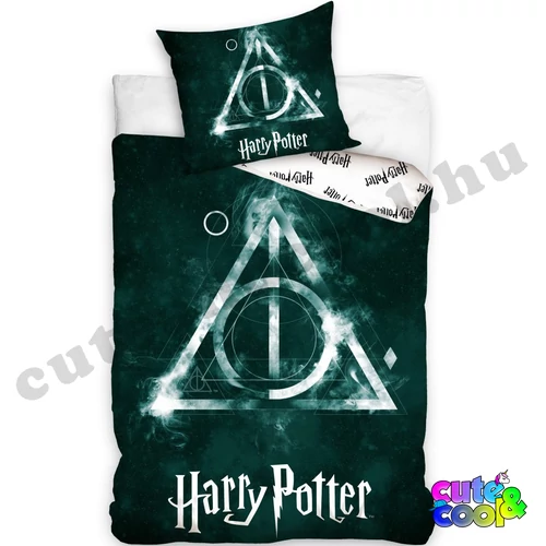 Harry Potter- Halál ereklyéi ágyneműhuzat - Pamut