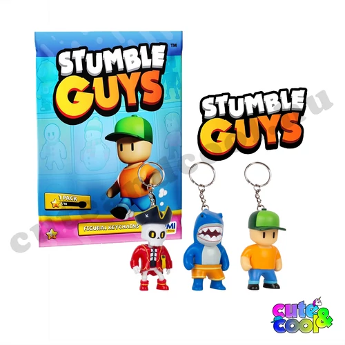 stumble guys kulcstartó