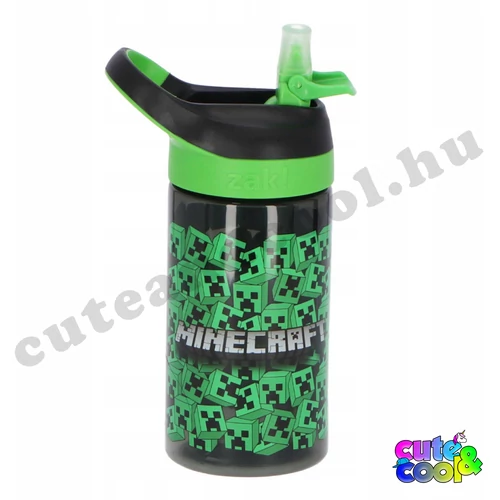 csőrös kulacs minecraft mintával gyerek kulacs