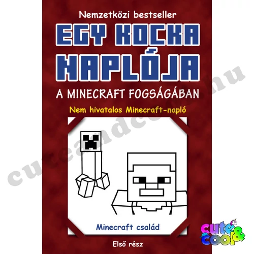 Minecraftos könyv gyerekeknek