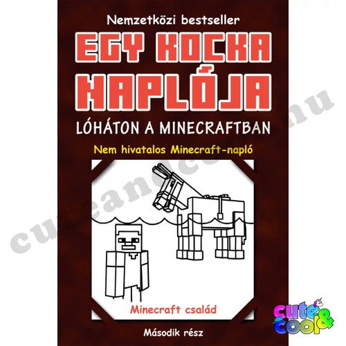 minecraft egy ropi naplója jellegű könyv