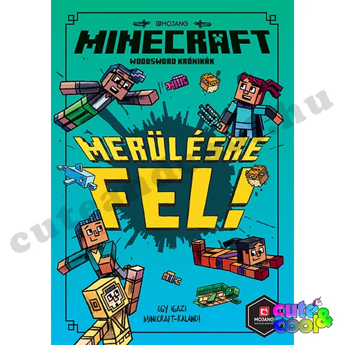 Book in Hungarian - Minecraft - Woodsword Krónikák 3 - Merülésre fel! - Könyv