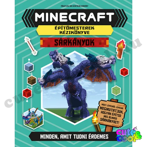 Book in Hungarian - Minecraft - Építőmesterek Kézikönyve - Sárkányok