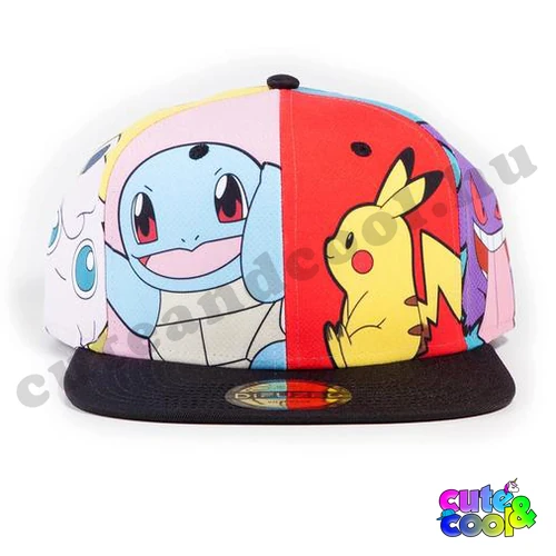 Pokemon Team snapback cap