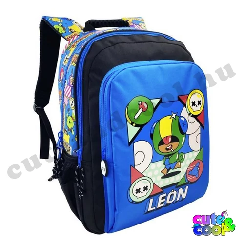 brawl stars iskolatáska Leonnal