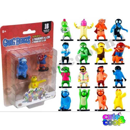 gang beast műanyag figura