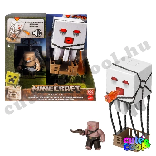 minecraft támadó ghast figura