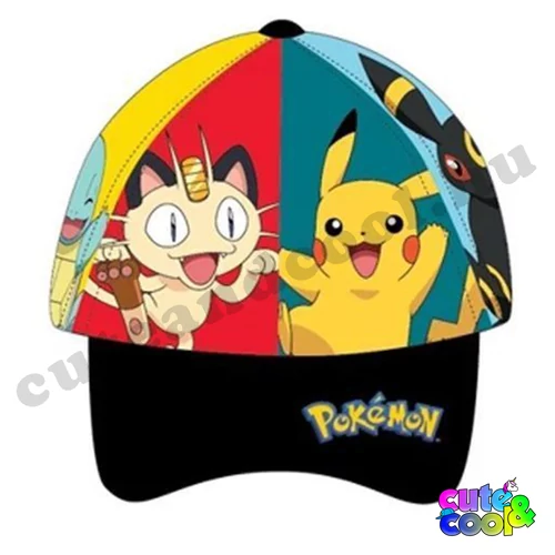pokémon gyerek baseball sapka