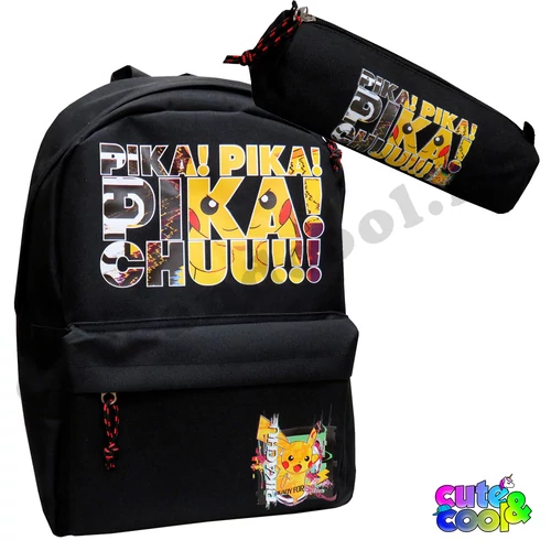 Pokemon "Pika" school bag set