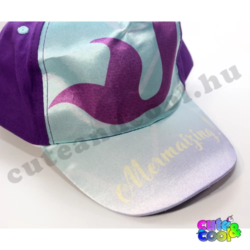 Mermaid kids baseball cap