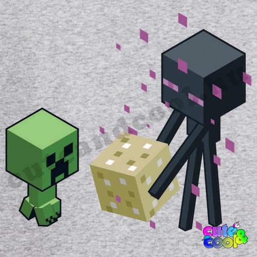 Minecraft Enderman Creeper Sweatshirt Minecraft Clothing