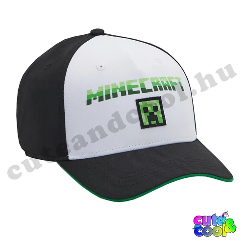 Minecraftos Creeperes baseball sapka gyerekeknek