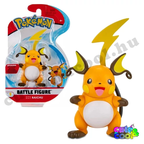 pokémon harci figura raichu