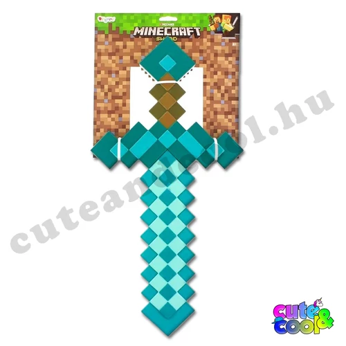 Minecraft játék kard gyerekeknek műanyagból