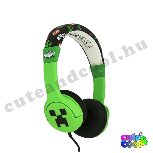 minecraft gyerek fejhallgató