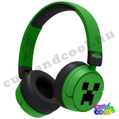 minecraft vezetéknélküli fejhallgató