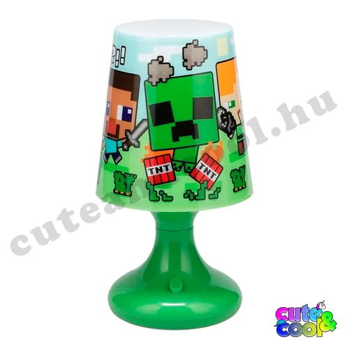 Minecraft asztali lámpa